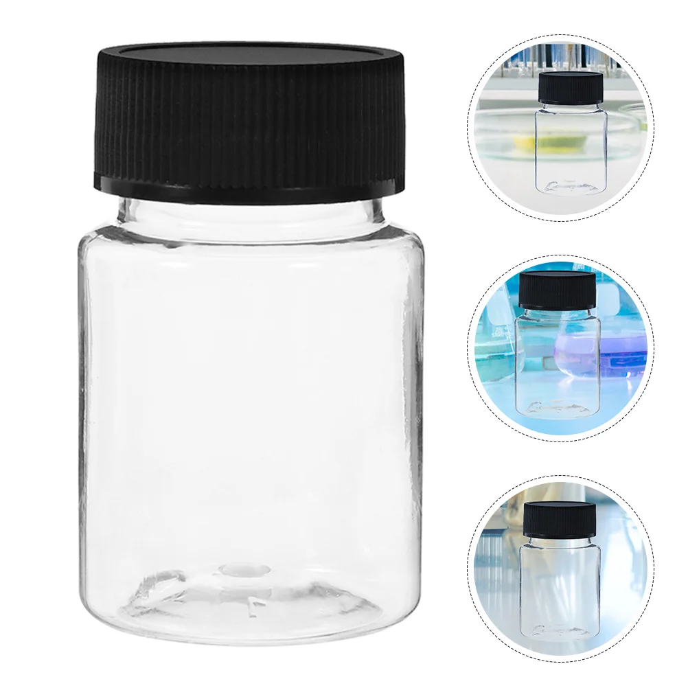 

Sampling Bottle Sample Vial for Laboratory Empty Chemical Reagent Bottles Storage Sealing with Caps