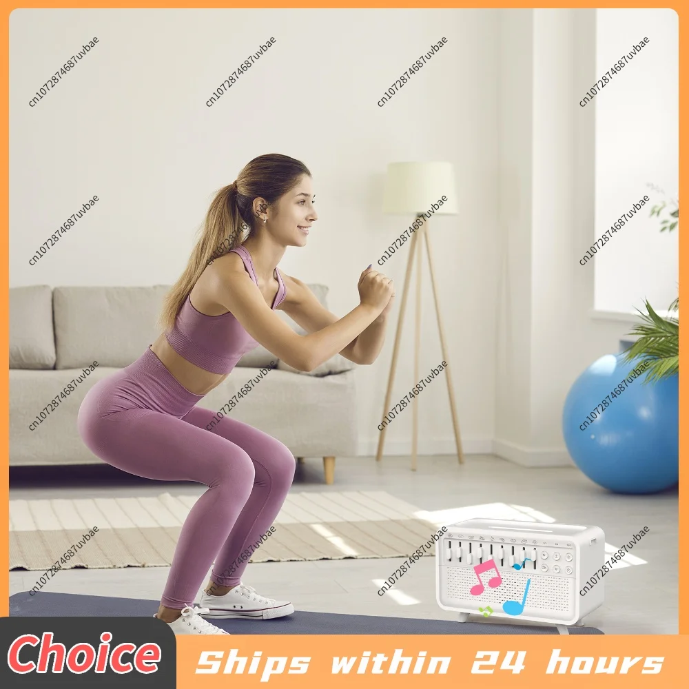 Portable White Noise Bluetooth Speaker Sleep Aid Night Light Humidifier All-in-one Machine 8 Goup Nature Sounds Stereo Soundbox
