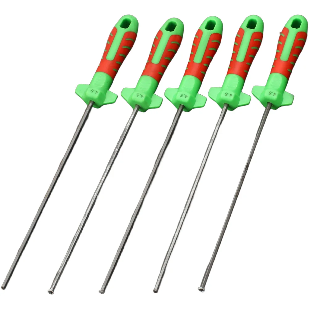 Efficient Chainsaw Honing Tool 6-Sided Sharpening Rod Chainsaw Honing Tool Wear Resistant Material Quick Effective Filing