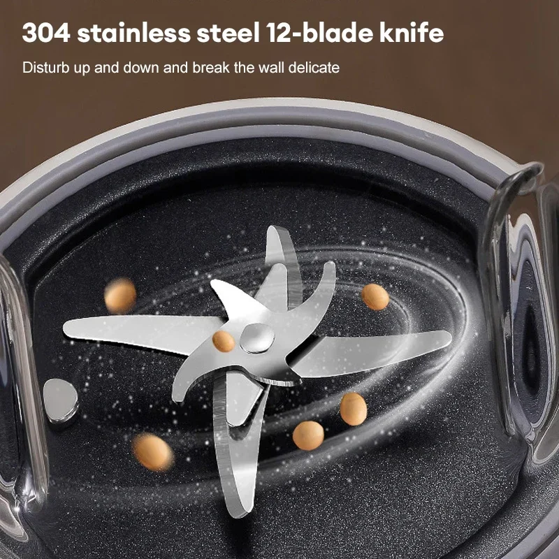 خلاط ذكي صانع حليب فول الصويا عصارة كهربائية صانع حليب الصويا قواطع الجدار صانع معجون الأرز صانع المطبخ الإفطار