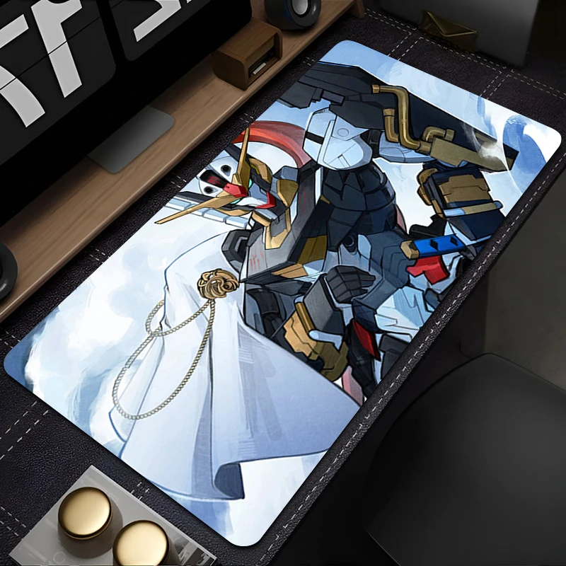 

Mousepad Mechanical Warrior Gundam Aerial Rubber Desk Mat Gaming Mouse Pad Xxl Keyboard Pad Extended Pad Non Slip Desk Mouse Mat