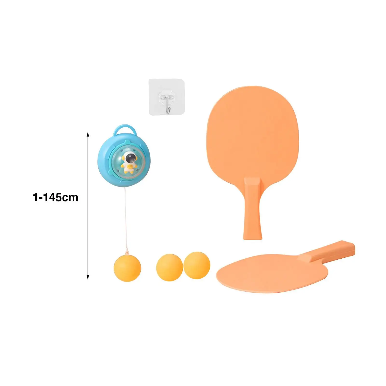 

Подвесной тренажер для настольного тенниса, детские весла для настольного тенниса и набор мячей