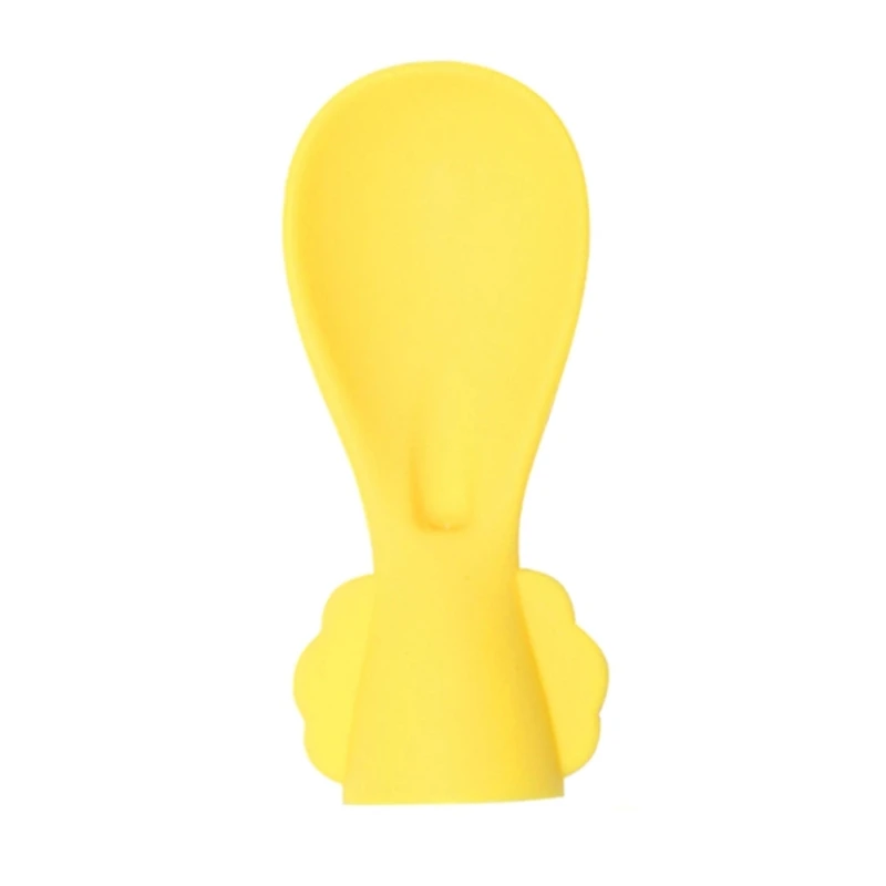 Silicone Baby Spoon Reusable Weaning Spoons Feeding Spoon Head for Feeding Fruit & Vegetable Puree Bag