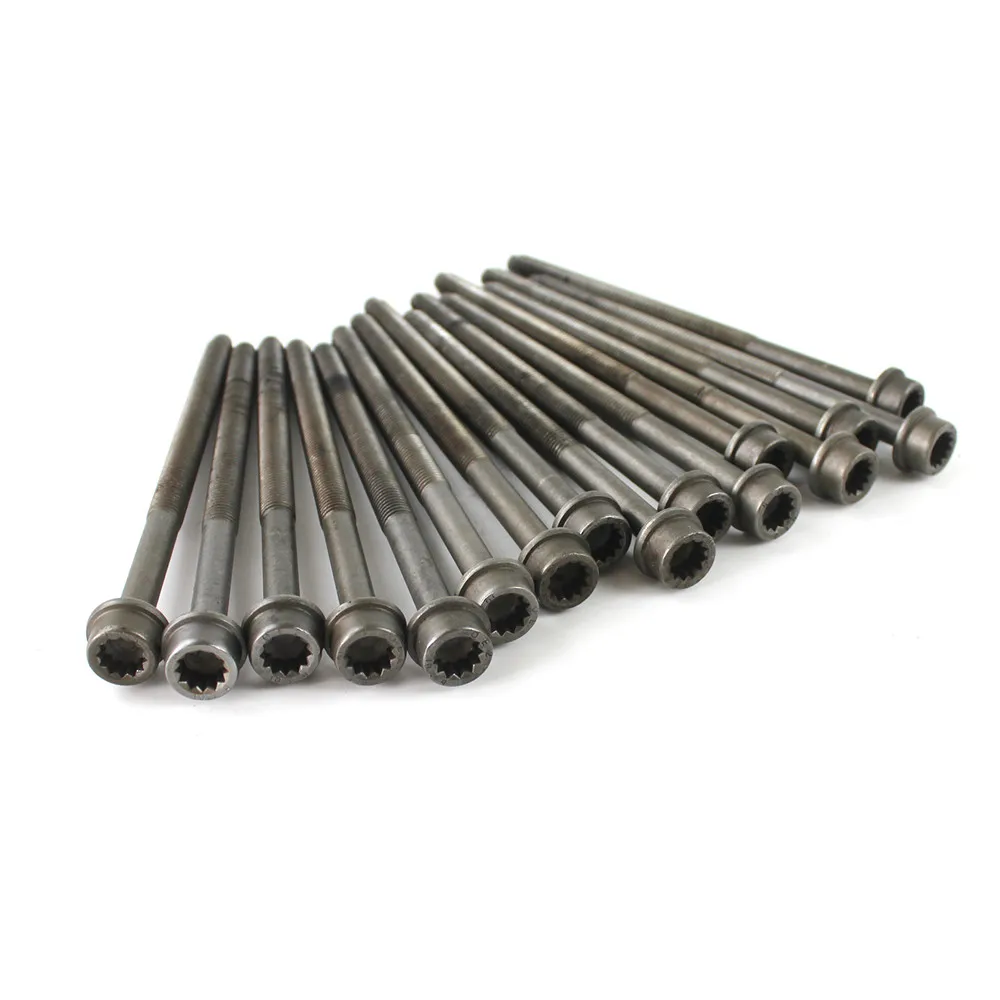 16pcs 06E103385 Engine Cylinder Head Bolt Set For Audi A4 A5 A6 A7 A8 Q5 Q7 S4 S5 VW Touareg 3.0L TFSI