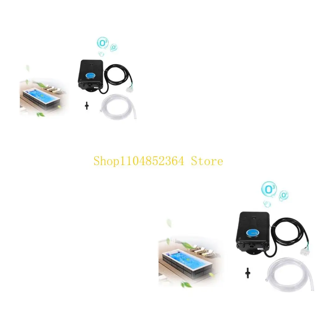 

652F Advanced Ozones Cleaning Device Plastic Casing Ozones Generator Water Treatments Solution Easy to Use for Spas & Pools