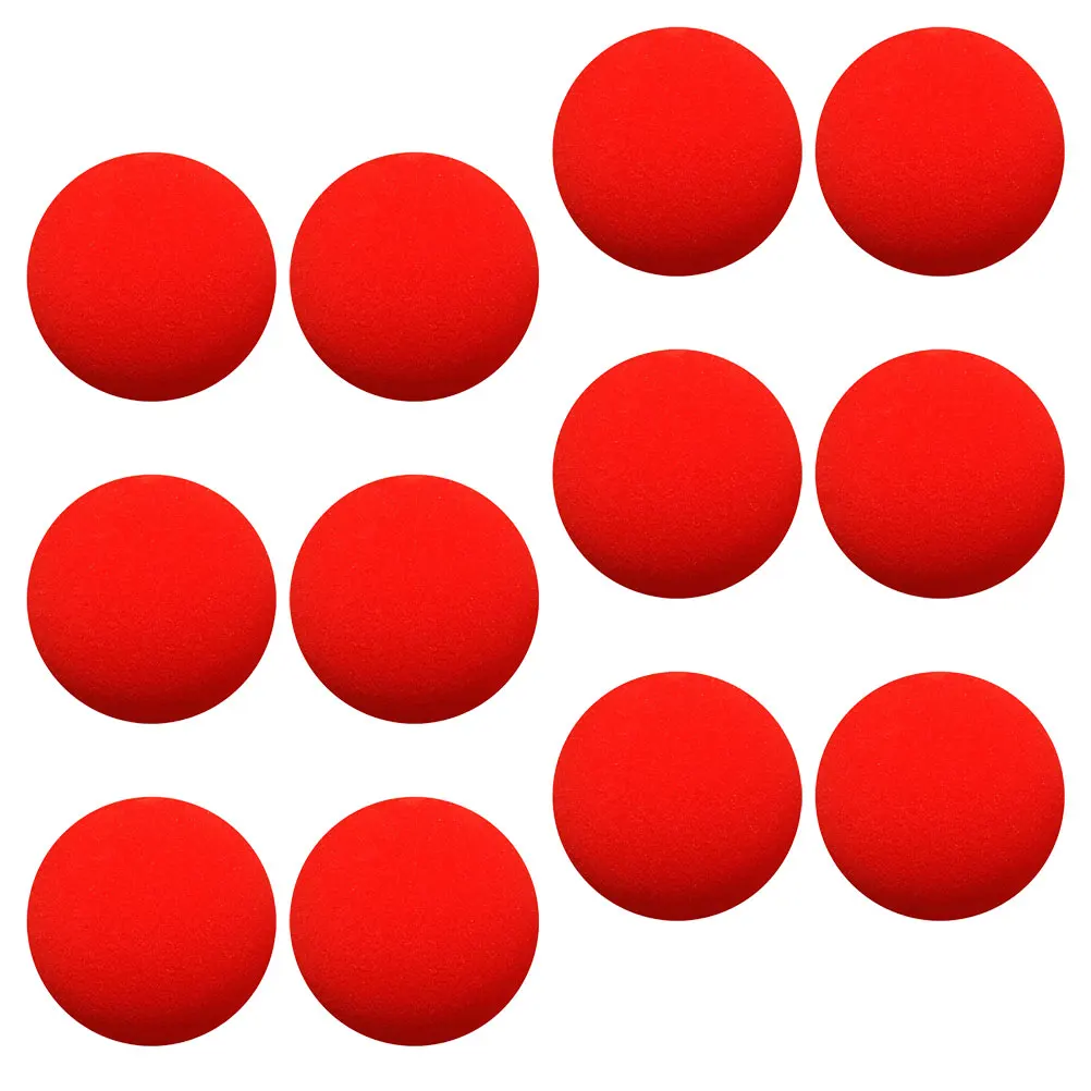 12 stks Spons Ballen Rode Zachte Ronde Vormige Truc Props Duurzame Prestaties Gimmick Levert Stage Party Goochelaar