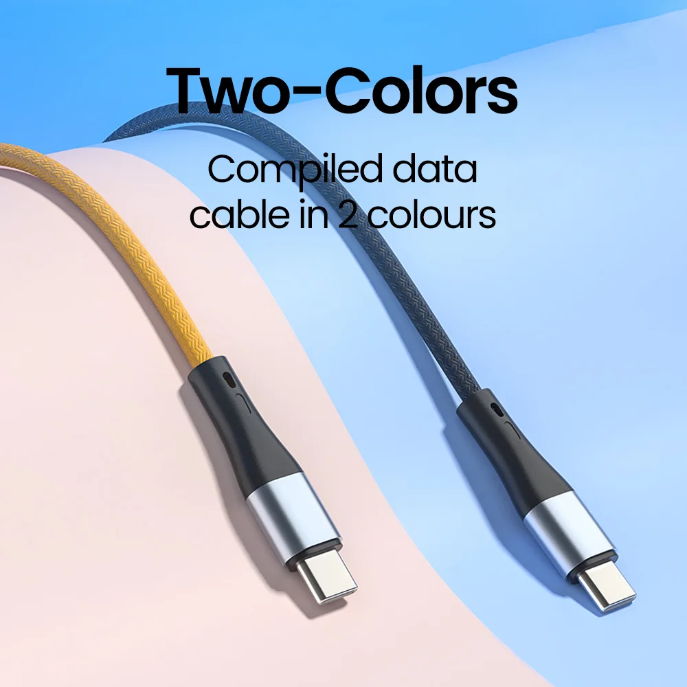 3A Type-c mobile phone charging data cable For iPhone Samsung Xiaomi retractable spring braided charging cable