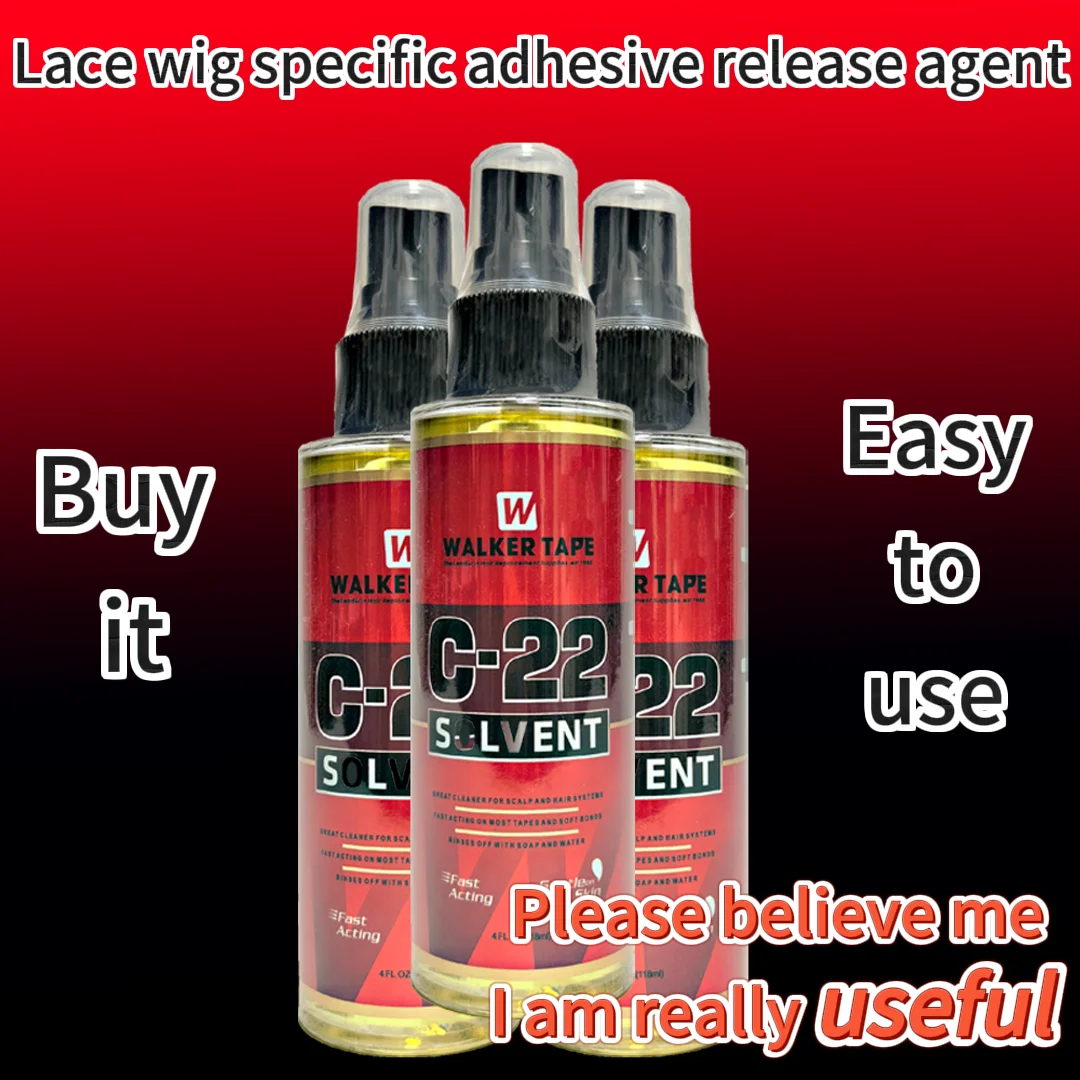 شريط لاصق من الدانتيل C22 Walker مقاوم للماء ومتين وسريع الجفاف، مناسب للعب الأدوار من الدانتيل الصناعي بدون خياطة