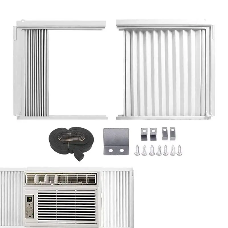 

Air Conditioner Insulation Kit Windproof AC Side Dust Proof Panels Heat Preventing Insulation Panels for Stopping Pollen AC