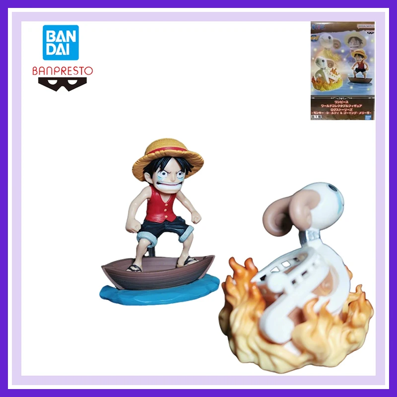

В наличии 100% подлинная и неоткрытая Bandai Banpresto One Piece World Коллекционная фигурка Обезьяна D Луффи Украшения 8 см
