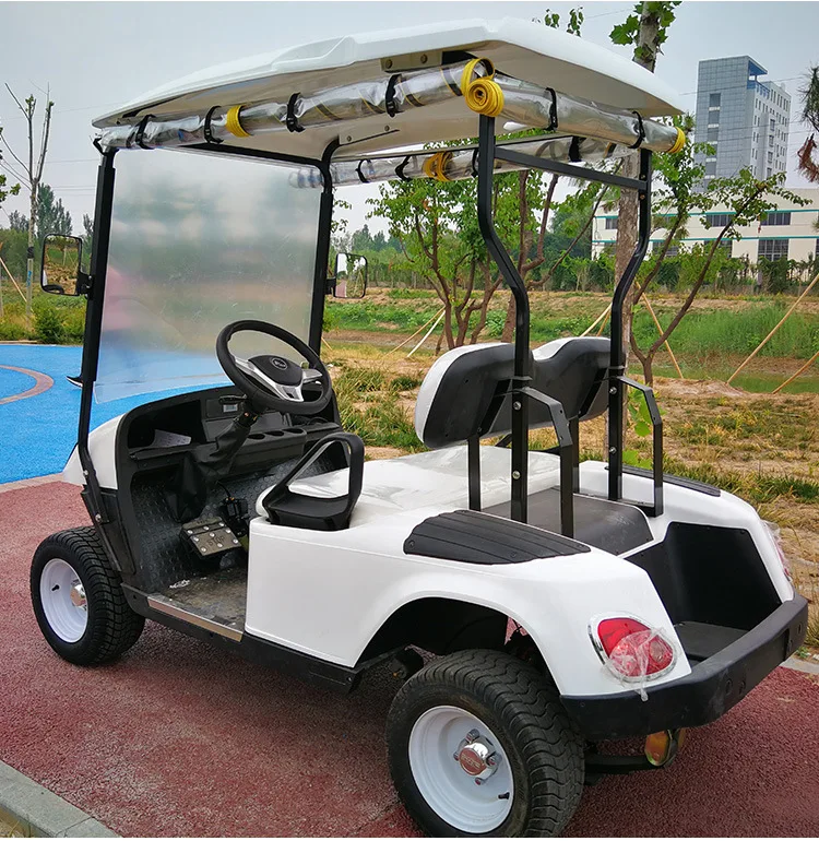 Long Range 4/8/11 People 4 Wheel Electric Car 72V Vintage Electric Golf Cart Sightseeing Car