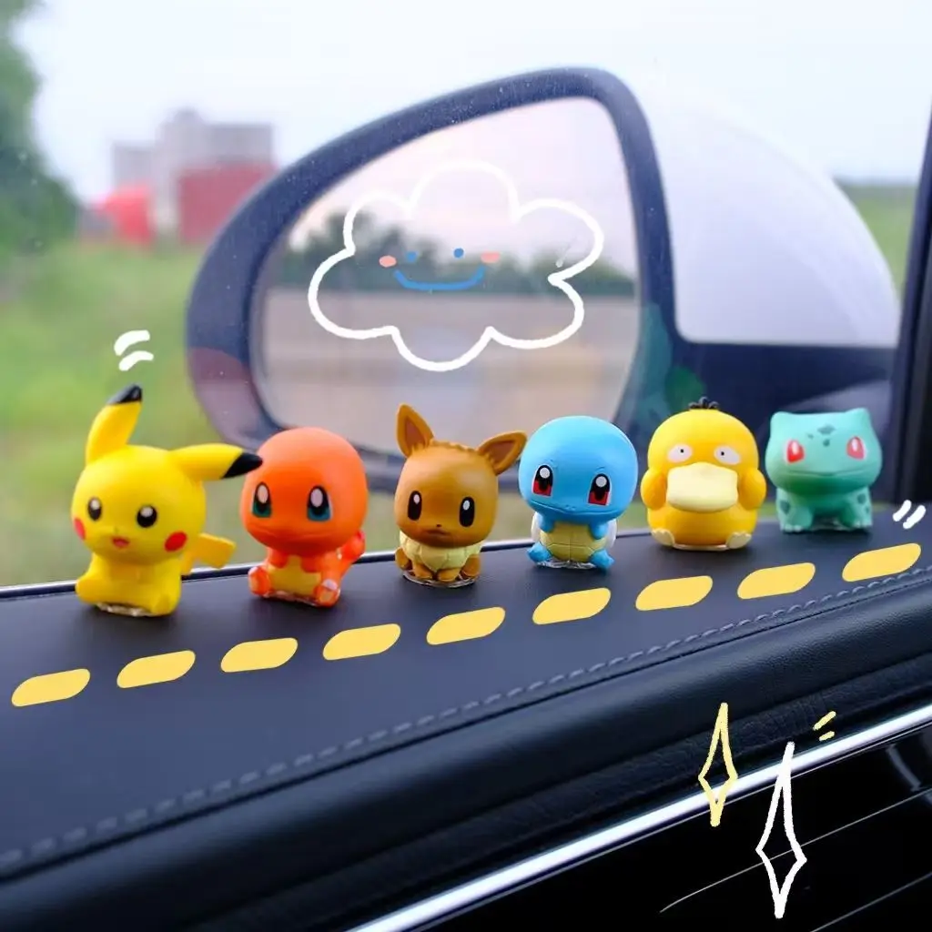 

Pokémon animation peripherals Psyduck Squirtle Psyduck car ornaments car central control screen decoration gifts for friends