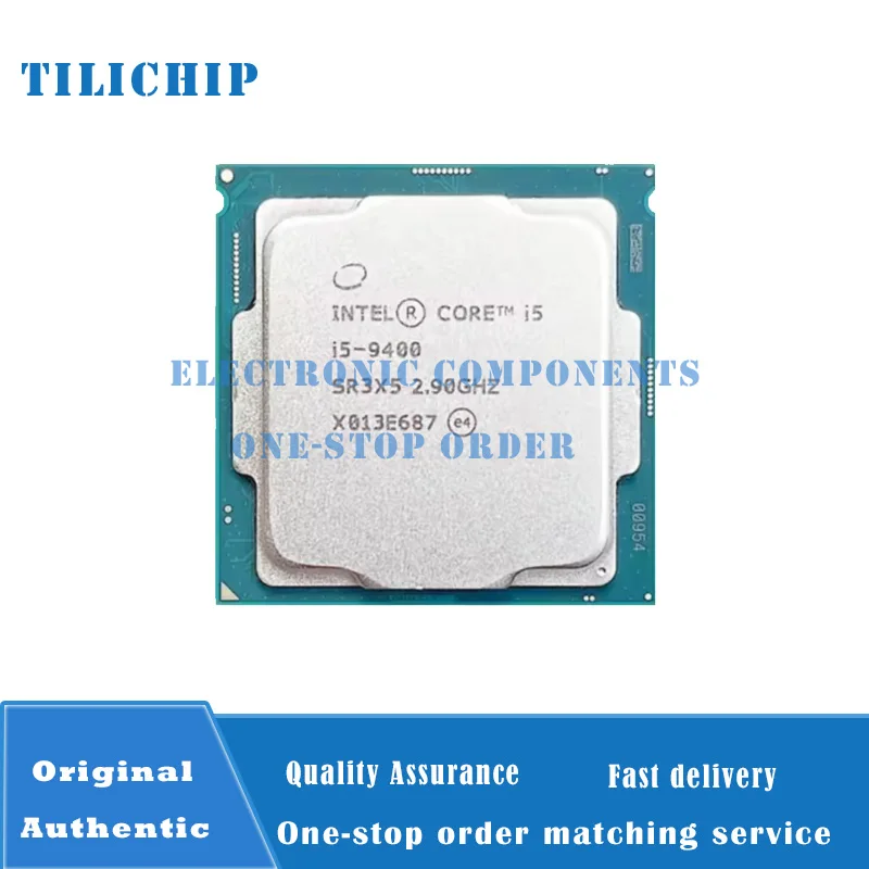 i5-9400 i5 9400 Six-Core Six-Thread 2.9Ghz 65W L3/9M LGA 1151 CPU SR3X5