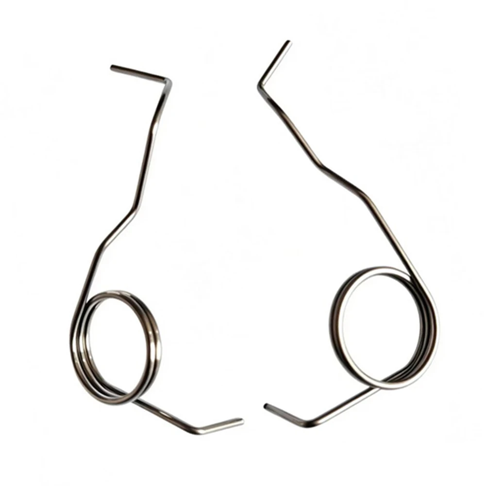Camper Door Spring Door Lock Spring Metal Material Wear-resistant Non-deforming Quick Install Silver For Hartal