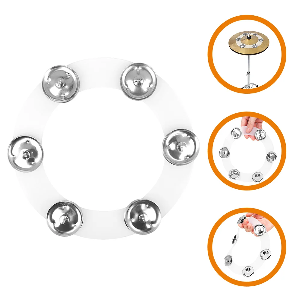 

Silicone Bell Sheets -hat Tambourine Accessories Percussion Drum Hi Jingle Cymbal Ching Ring High Cymbals