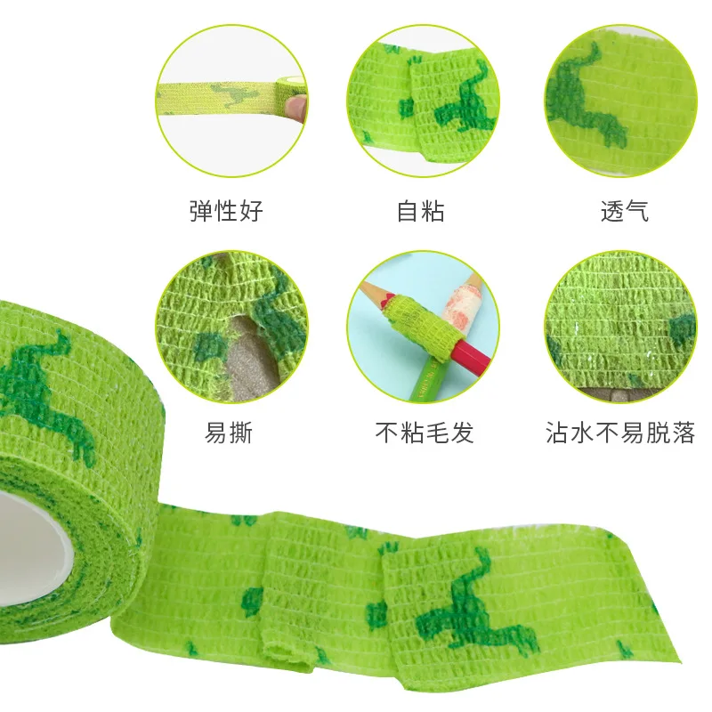 1 Roll Finger Bandage Elastic Tape Bandage Plaster Self-adhesive Wound Tape Patch Dressing Plaster Bandages