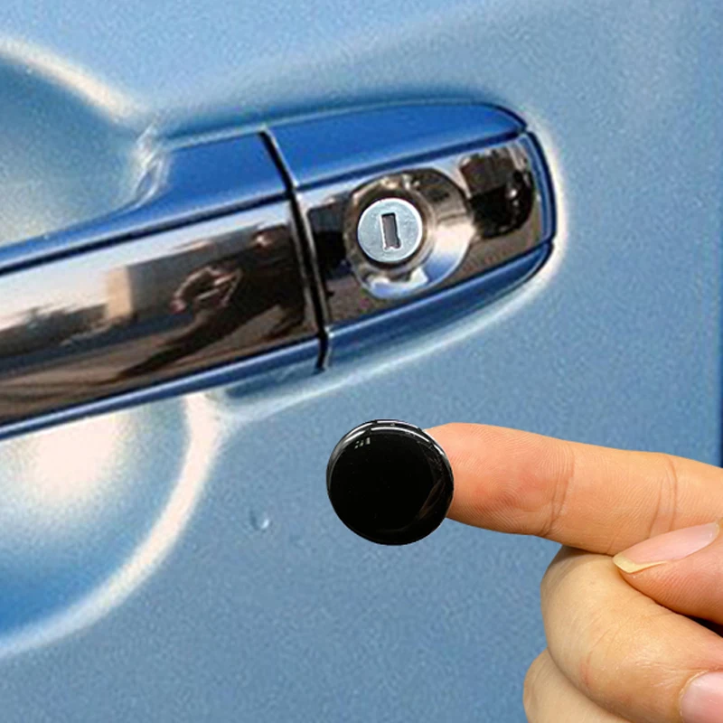 4pcs 20mm Car Lock Keyhole Stickers Decoration Protection For Bmw E90 E60 E30 F10 F11 F20 F30 G20 G30 X1 X3 X5 Z4 E46 E39