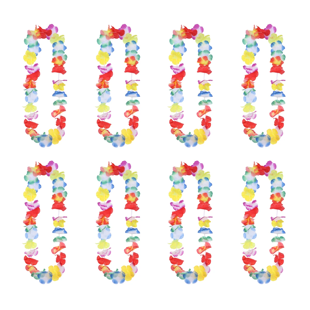 

36 Pcs High Quality Colorful Wreath Hawaiian Garland Party Supplies