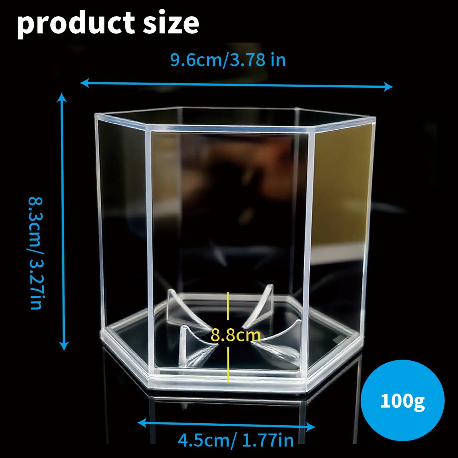 Golf Ball Display Case Memorabilia Showcase Souvenir Multifunctional Storage Box Protection Case for Baseball Collectible