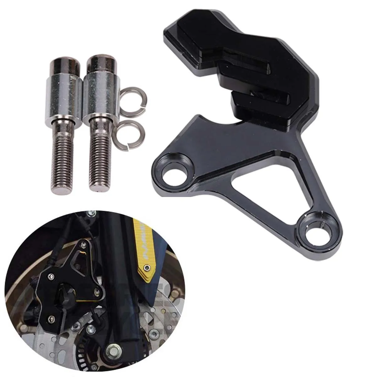 Для Yamaha NMAX125 NMAX155 Защитная крышка суппорта переднего колеса Защитная крышка переднего суппорта тормоза