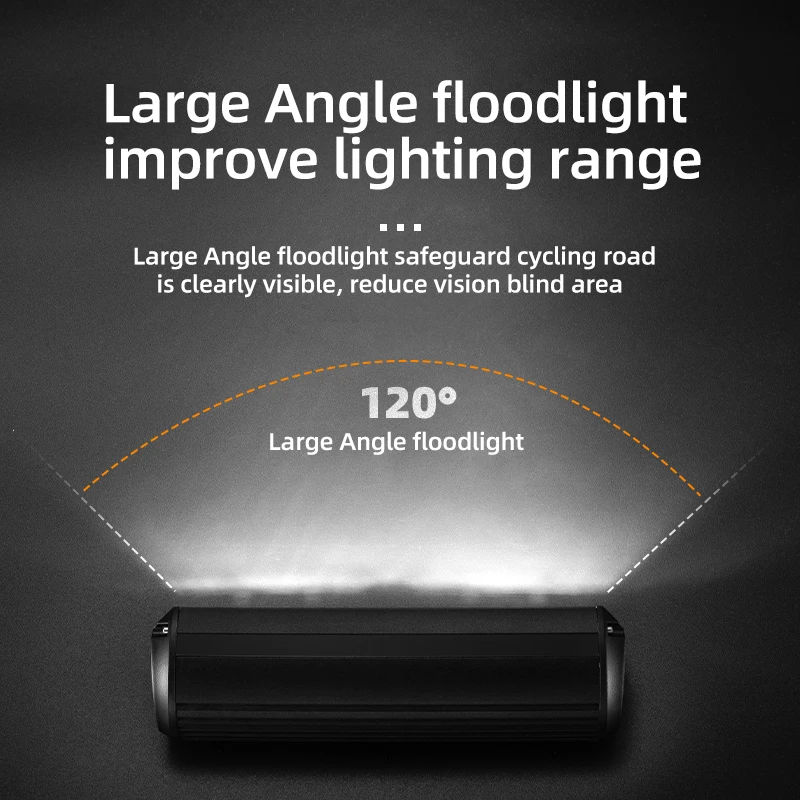 Bicycle Light Bike Front Lamp 6000Lumen Bike Light 8000mAh Waterproof Flashlight USB Charging MTB Road Cycling Light Accessories