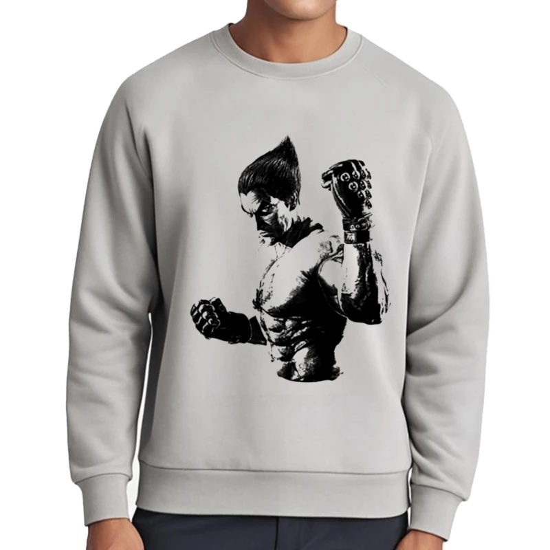 سترة Tekken Kazuya Mishima المطبوعة للرجال ملابس يومية عصرية من القطن ملابس تنكرية مريحة ومضحكة للربيع