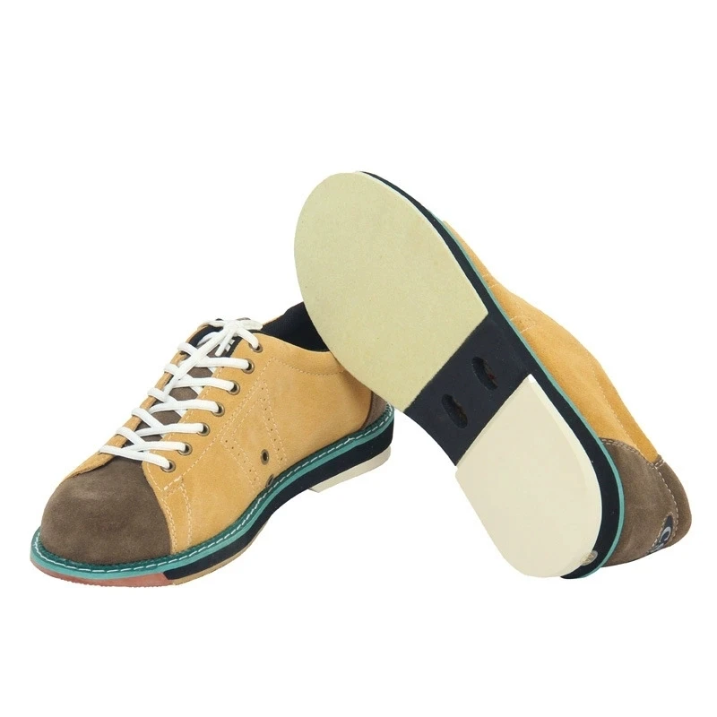 Bowling Shoes - Men's & Women's, Exchangeable Sole, Suede Fabric, Comfortable Inner, Lightweight & Cushioned Sneakers