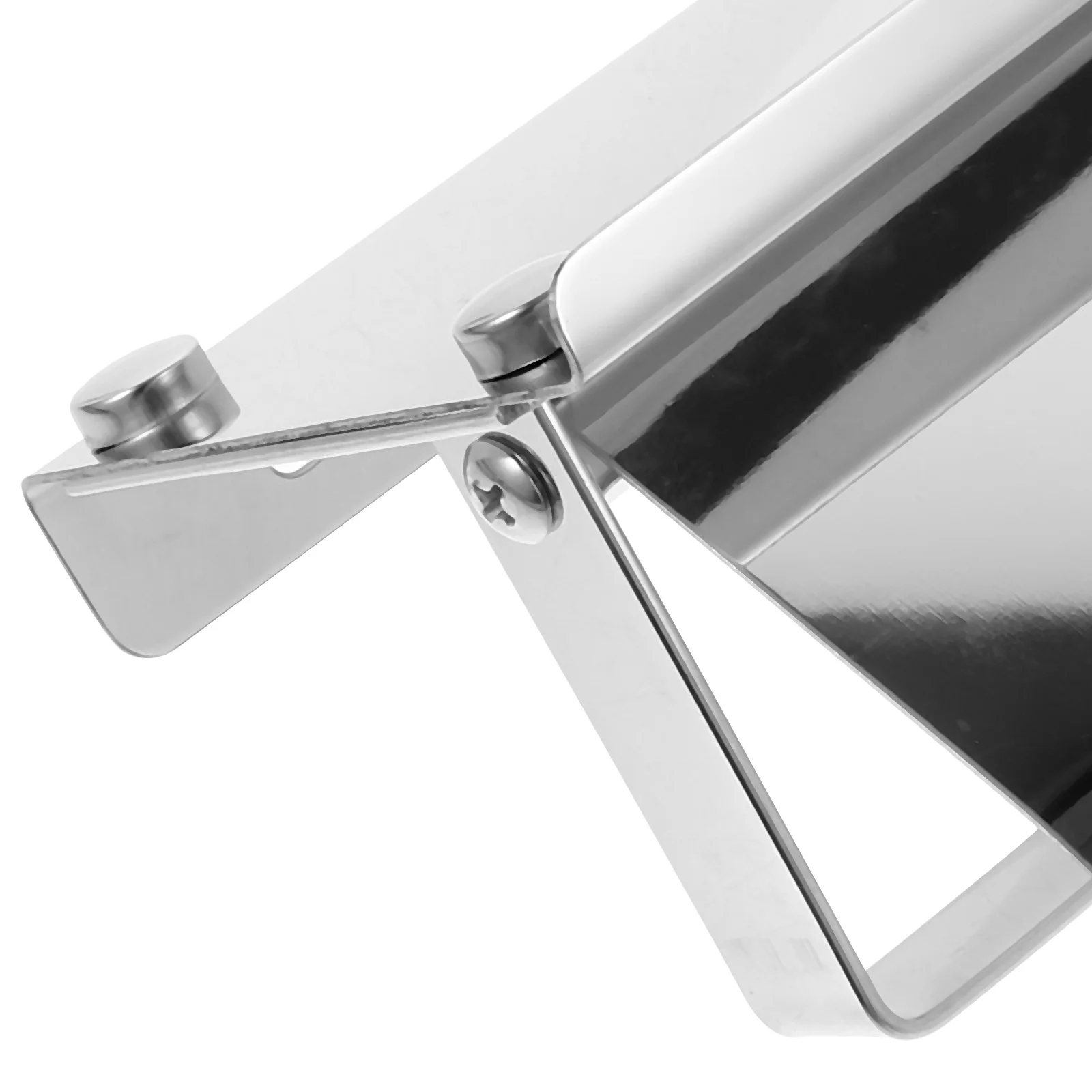 

1Set Bathroom Sundries Holder Stainless Steel Wall Mount Toilet Paper Holder with Shelf for Tissue Roll and Phone Storage Modern