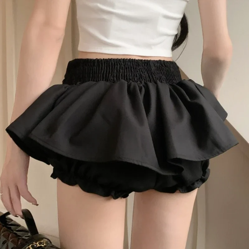 Skirts Women Design Sweet Attractive Students All-match Popular A-line Leisure Japanese Style Age-reducing Streetwear Mini Daily