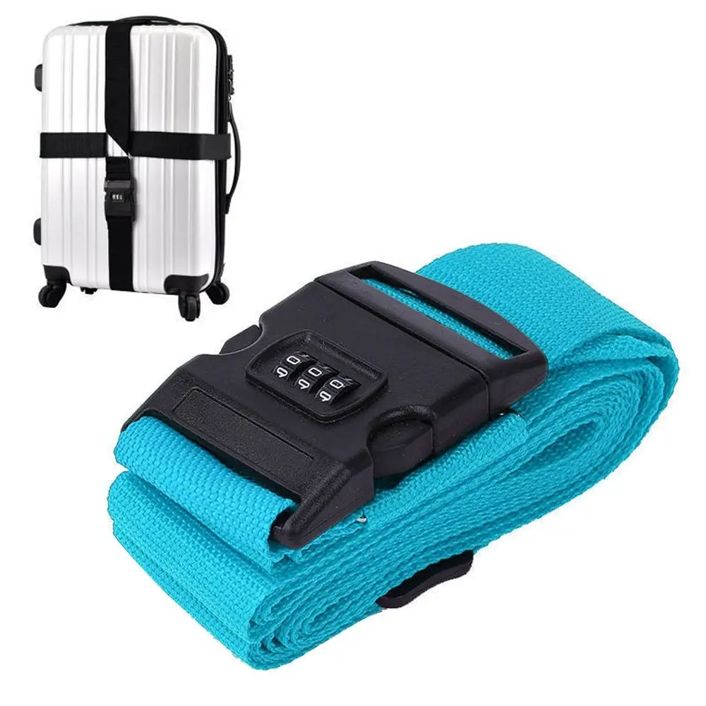 

Strap Packing Belt Password Lock Packing Belt Travel Suitcase Accessories Luggage Strap Bundling Belt Luggage Buckle Strap