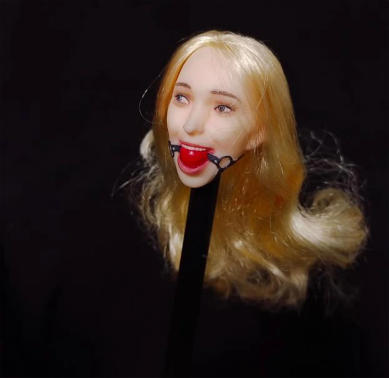 

1/6 масштабная скульптура головы солдата, рот с шариком, выражение для 12-дюймовой фигурки Phicen Tbleague, игрушки