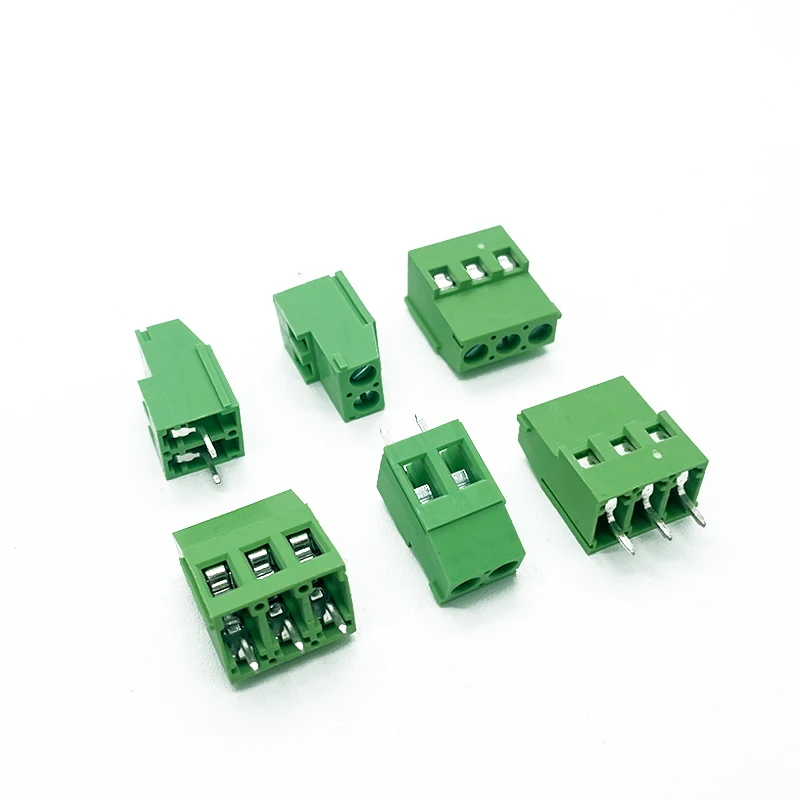 1000pcs/lot KF129 5.08MM Pitch 2P/3P Green Terminal Can be Spliced Screw Type 300V/25A