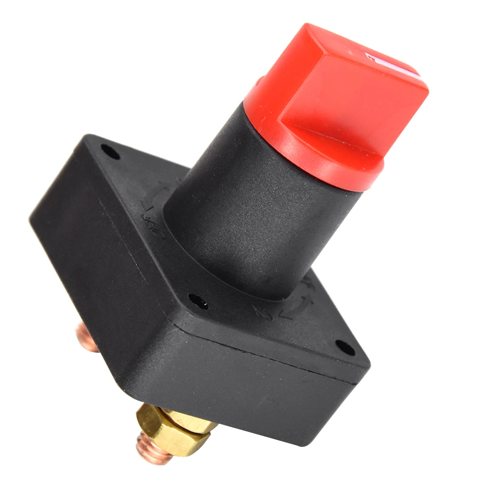 

12 В 100 А мини-портативный изолятор аккумулятора, отключающий выключатель, отключение аккумулятора, мощность для автомобиля, грузовика, лодки, кемпера, водонепроницаемый