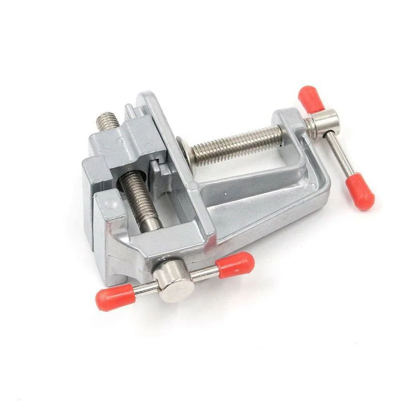 2026 New 360° Rotary Mini Bench Vise Clamp Table Swivel Lock Clamp Heavy Duty DIY Craft Jewelry Repair Hand Tool Accessories