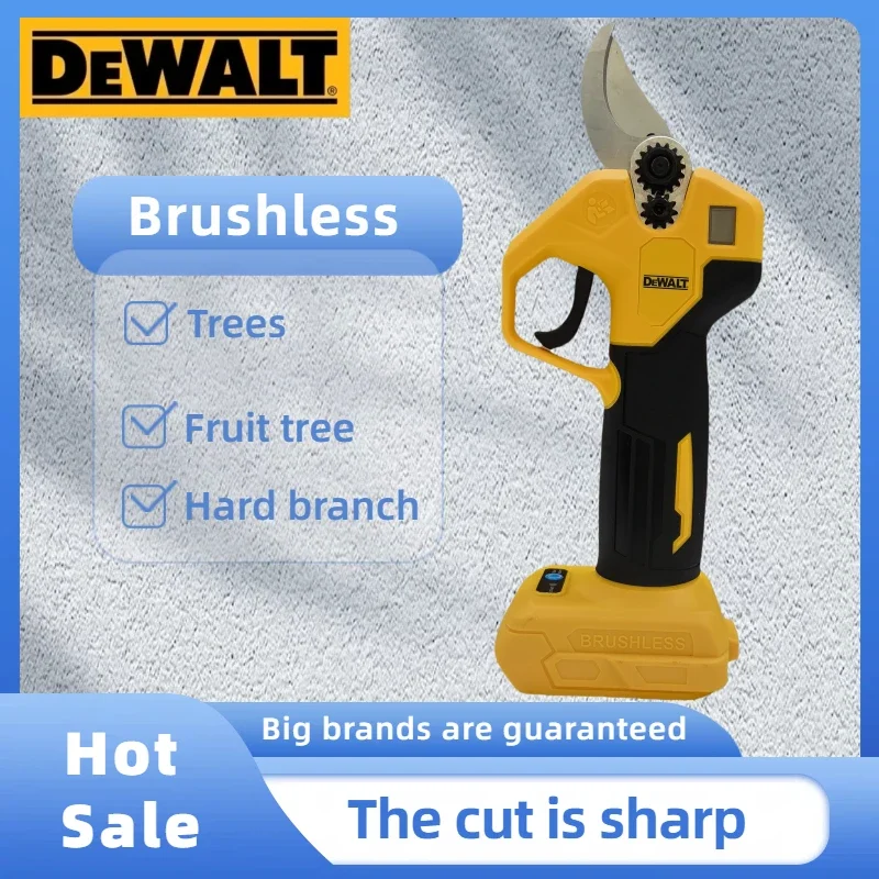 Outil de taille et de jardinage électrique sans balais Dewalt compatible avec la batterie au lithium 20V, adapté à la taille des arbres fruitiers