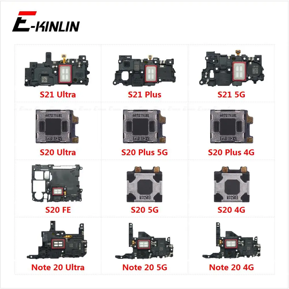 Przednia górna słuchawka douszna z głośnikiem do Samsung Galaxy Note 20 S20 FE S21 Plus Ultra 5G 4G