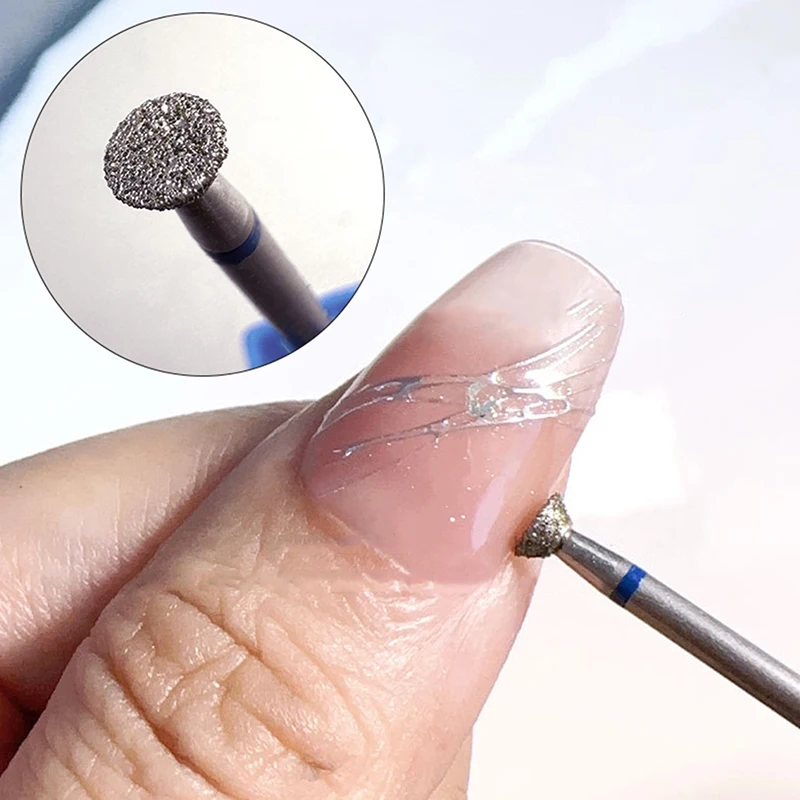 Nail Polishing removal Head Diamond Electric Nail Drill Bit disc grinding burr T Mills Grinder Cuticle Cutter Art Tools