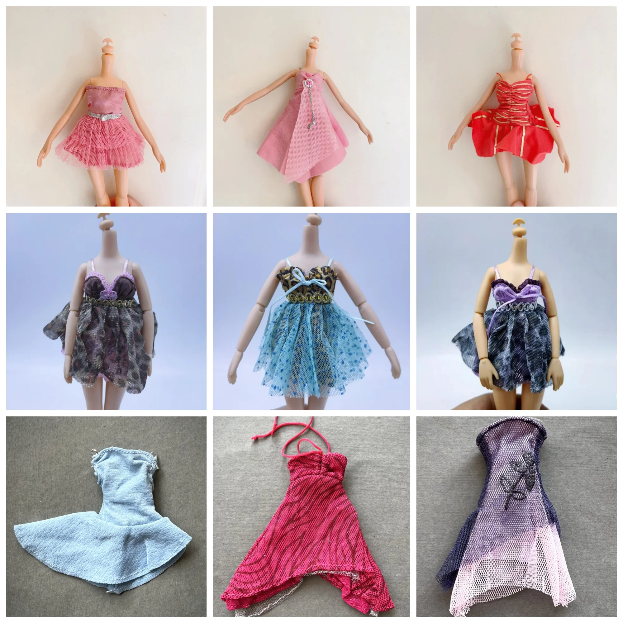 a variety of clothes dresses for 30cm doll fashion cool doll licca doll high school