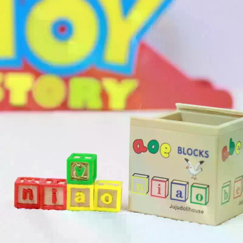 ชุดอุปกรณ์บ้านตุ๊กตา 1 ชุด ขนาด 1/6 ของเล่นจำลองบ้านตุ๊กตาขนาดเล็ก แบบประกอบเอง