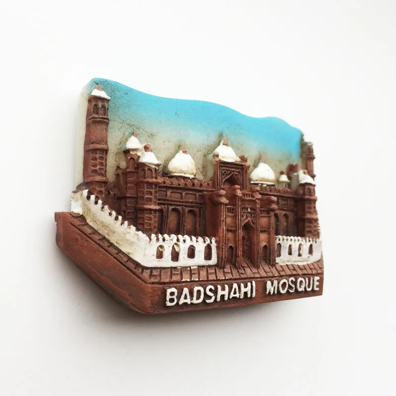 Asia Pakistan Tourist Souvenir Magnetic Sticker Fridge Magnetic Refrigerator Decoration Articles Handicraft Gifts