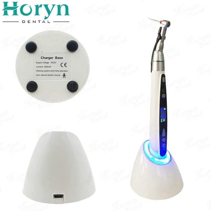 16:1 Reduction Contra Angle Endodontic Canal Treatment Wireless den tal apex locator Endo Motor