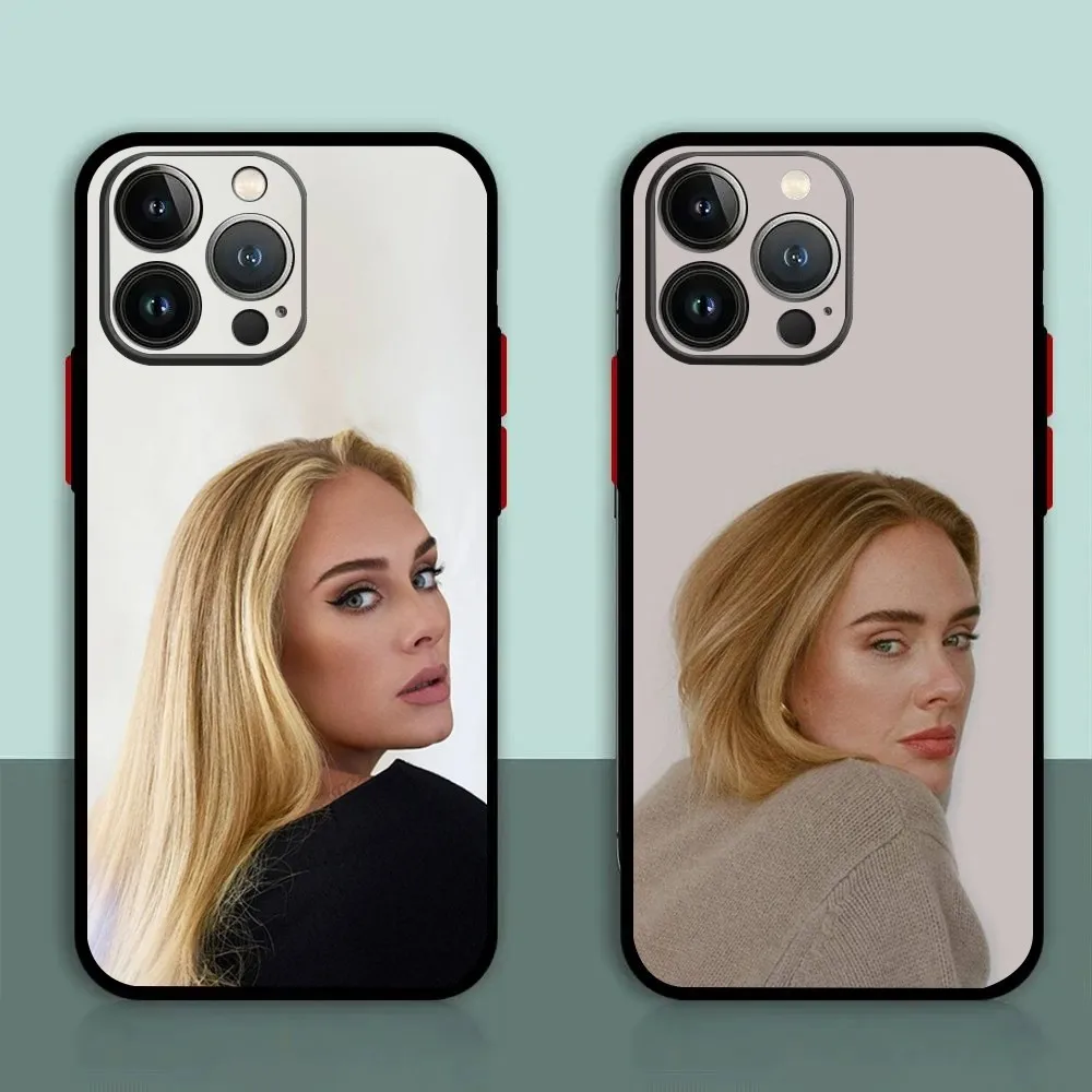 Singer A-Adele Adkins Phone Case For iPhone 11,12,13,14,15,XS,XR,X,Mini,Pro,Max,Plus Shell