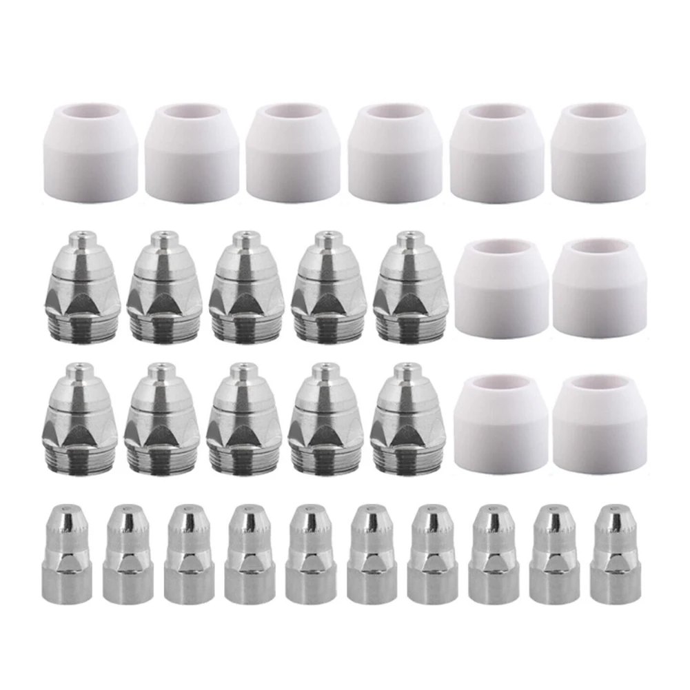 

Wide Compatibility For P80 Plasma Cutter Torch Cutting Electrode Tip Cup Consumables for Professionals and DIY Enthusiasts