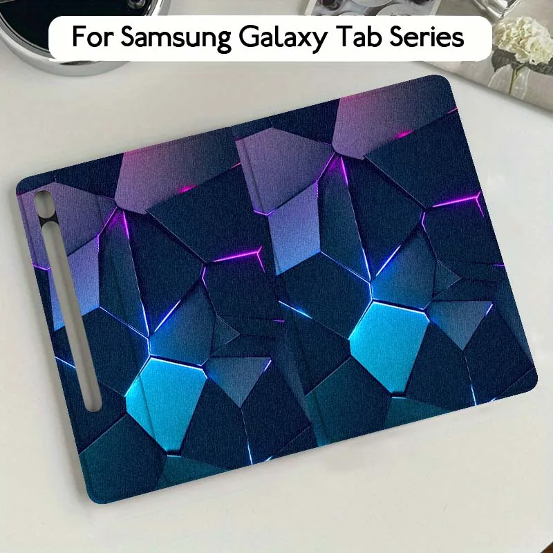 

Technology Art Pattern Tablet Case For Samsung Galaxy Tab S7 S8 S9 S10 FE Plus Lite 11 12.4 13.1 Inch