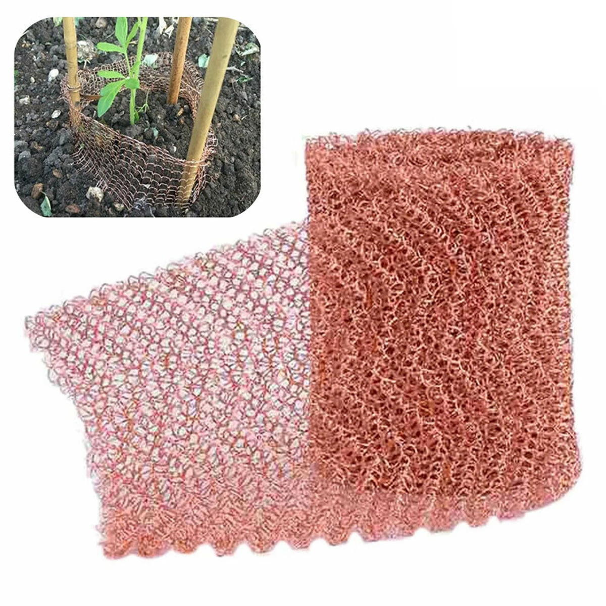 

12.7CM*6M Pure Copper Mesh Anti-snail Copper Wire Filter Sanitary Food Grade for Moonshine Home Brew Beer Garden Supplies