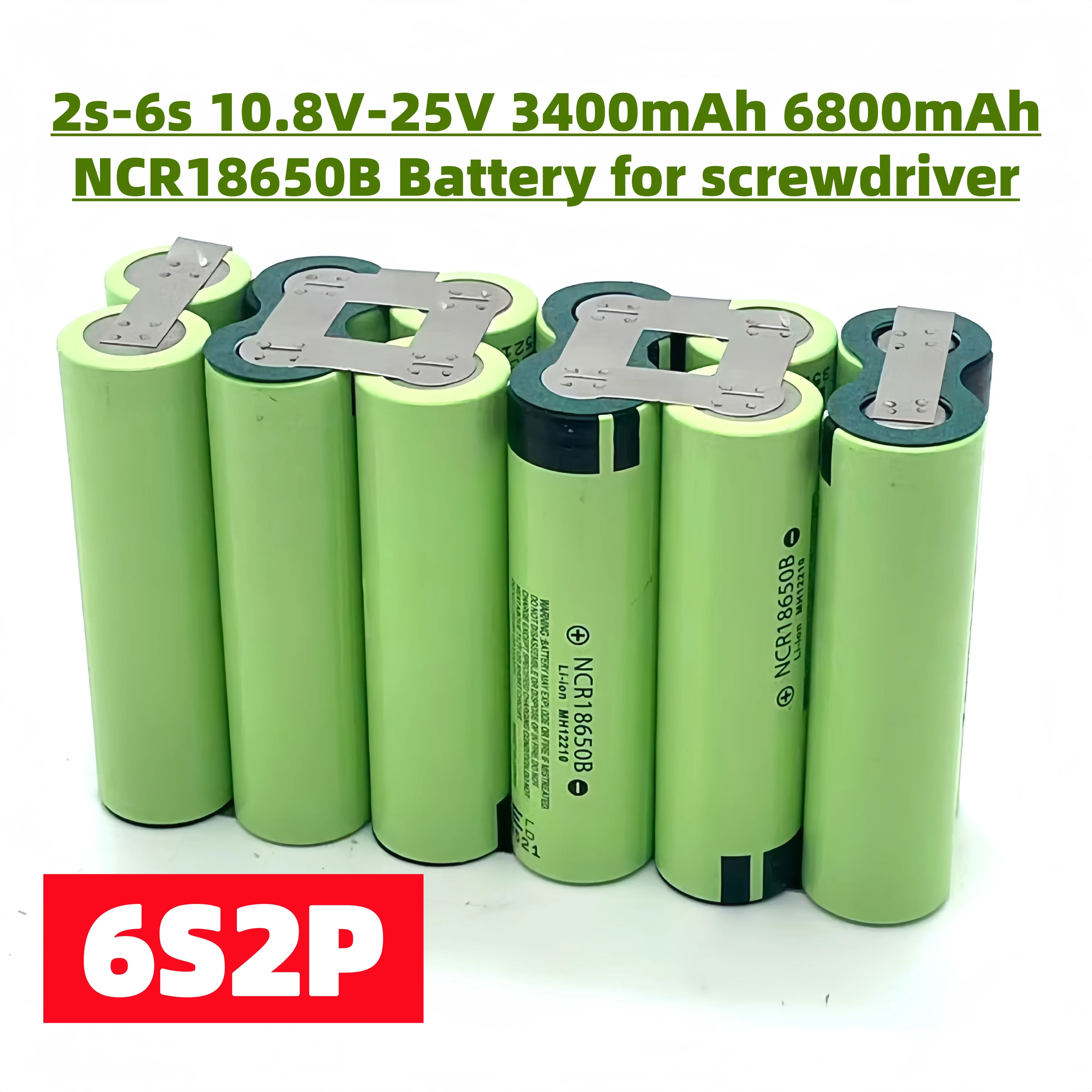 OK-NCR18650B Rechargeable Battery Lithium Battery Pack 3400Mah 6800Mah Screwdriver Battery Discharge Current 20A 18650