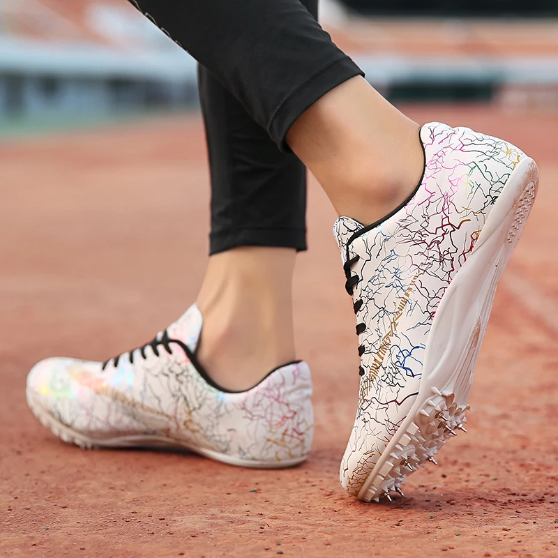 

Men's Sports Shoes Running Track and Field Sports Shoes Professional Race Running Shoes Track and Field Running Sports Shoes
