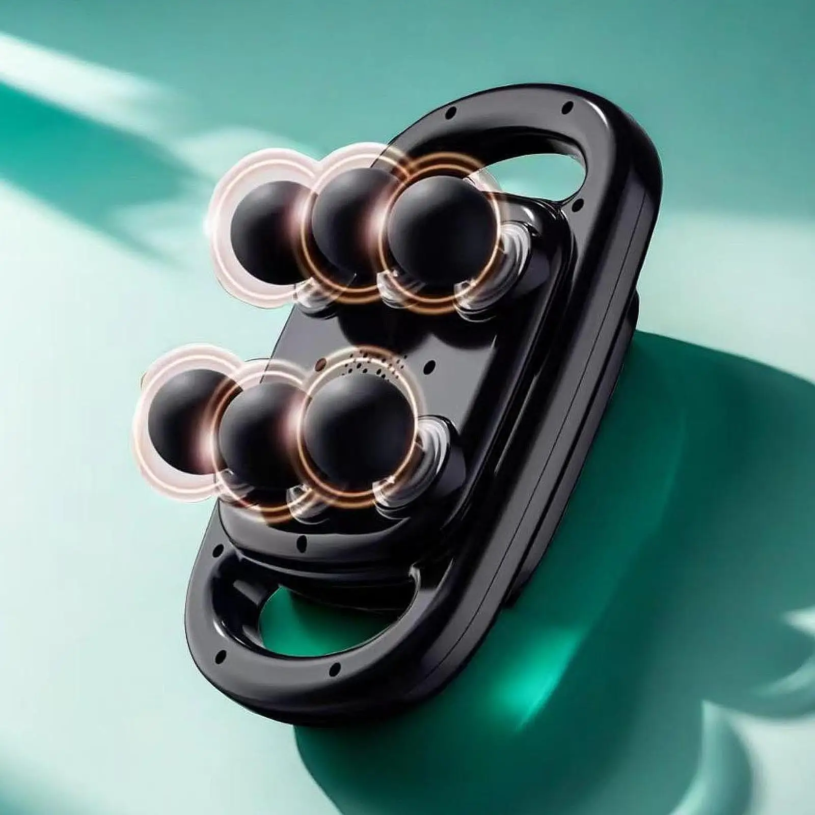 

Электрический перкуссионный массажер с низким уровнем шума, эффективный профессиональный мини-массажер для женщин и мужчин, для SPA-процедур и массажа тела