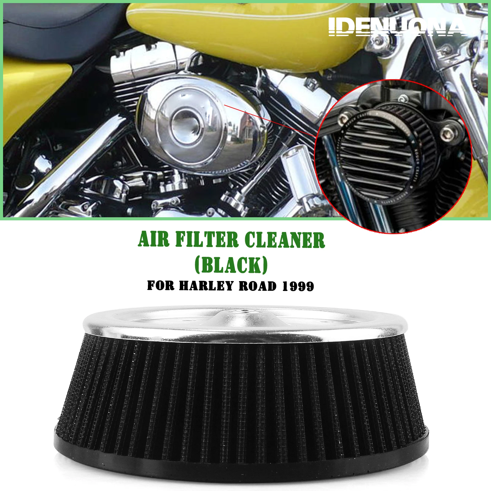 

Motorbike Air Intake Filter Element For Harley Dyna / Touring 1999-2007