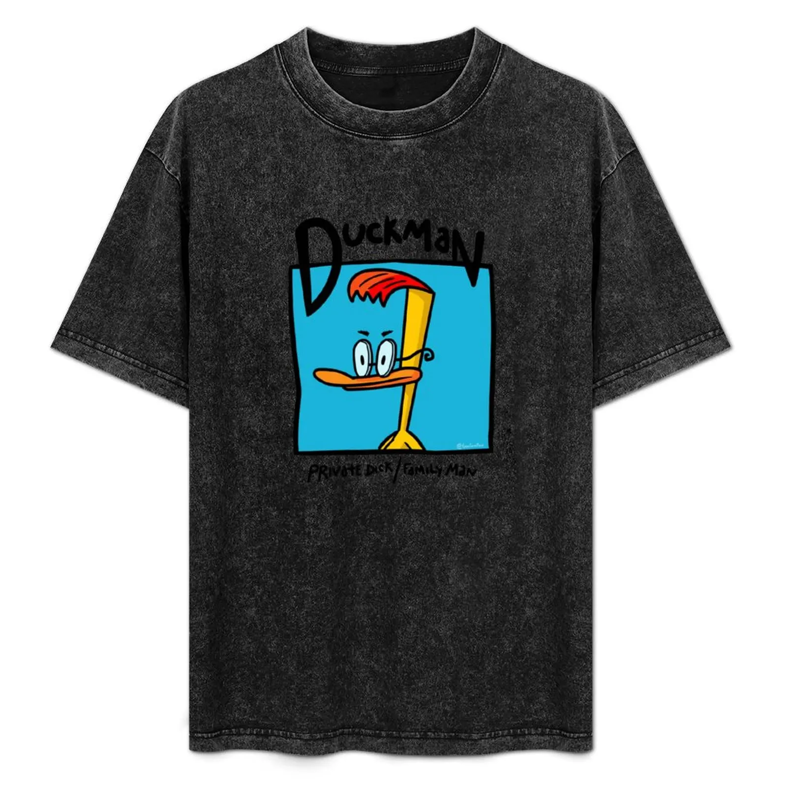 

Duckman T-Shirt summer clothes Aesthetic clothing cheap stuff topping tee shirts for men